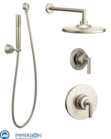 moen rain shower system|moen valve for shower only.